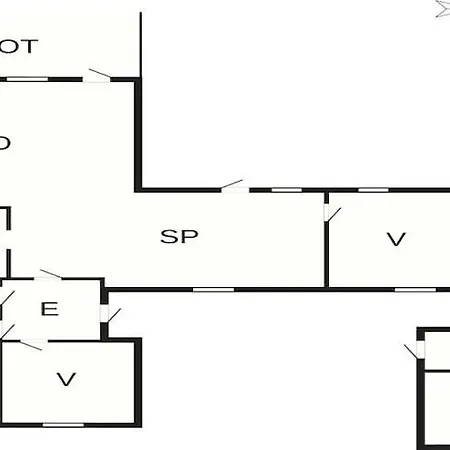 בית נופש 4 Star In Vaeggerlose-by Traum Bøtø By